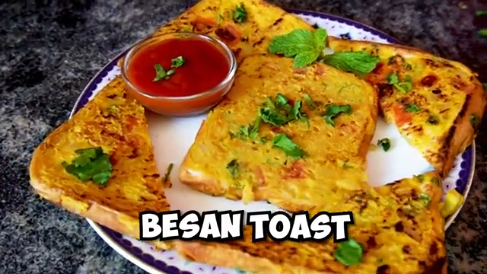 Besan Toast | பெசன் டோஸ்ட்