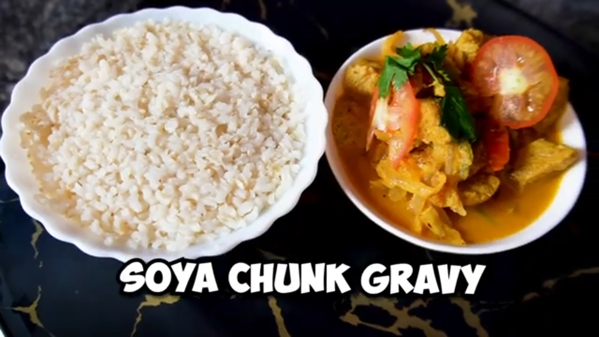 Soya Chunks Gravy | சோயா சங்க்ஸ் கிரேவி